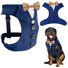AVERYDAY Dog Tuxedo Suit W/ Tie  Bowtie for Wedding Birthday Formal Events