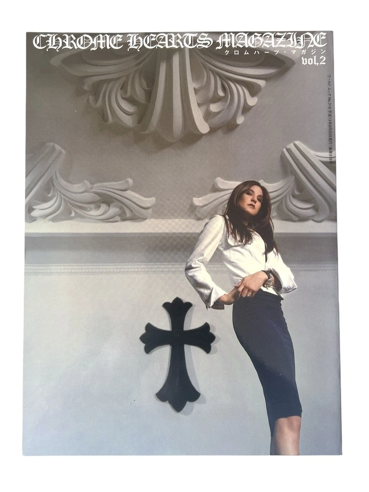 Chrome Hearts Magazine Vol. 2 w Stickers book catalog ring necklace cross denim