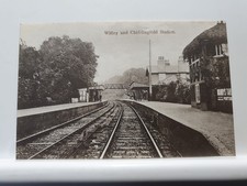 Vintage Postcard, Witley And Chiddingfold Station (2Q)