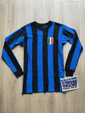 Maglia Calcio Inter Milan #8 Sandro Mazzola 1965/66 Uomo Replica Manica Lunga M