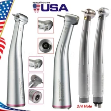 KaV Style Dental LED High Speed Turbine 1:5 Fiber Optic Contra Angle Handpiece