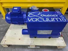 Quincy QVS-120, 5.5KW, 230/460V Vacuum Pump, 130CFM, Oil-Sealed (SV200 Sogevac)