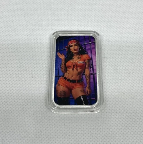 Bullion Baddies Backstage Series 11 Framed Frida 1 Ounce Silver Limited Edition