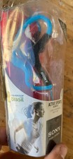 Sony MDR-AS200 BlUe Active Sports Stereo Water-Resistant Headphones T39