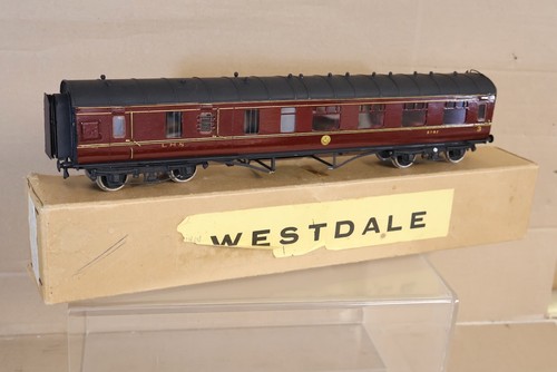 WESTDALE SPUR O BAUSATZ GEBAUT LMS 57' STANIER 3. KLASSE BREMSWAGEN 5709 OVP | Zustand: Used