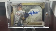 ROGER CLEMENS 2024 TOPPS DIAMOND ICONS AUTOGRAPH CANARY ON CARD AUTO /10 