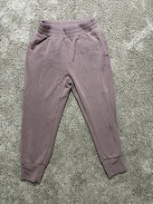 Varley Double Soft Pants Womens Slim Cuff Joggers Pockets Lounge M