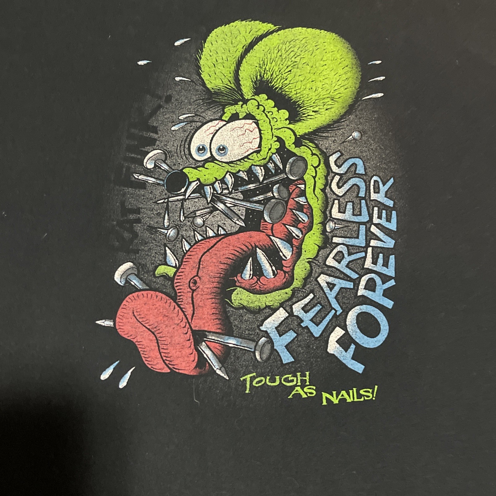 Rat Fink Fearless Forever Men’s XL T Shirt ORIGINAL BIG DADDY