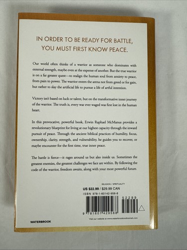 The Way of the Warrior: An Ancient Path to Inner Peace by McManus, Erwin Raphael - Foto 2 di 4