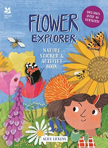 Flower Explorer Sticker & Activity Book by Alice Lickens (Paperback Book) - Image 7