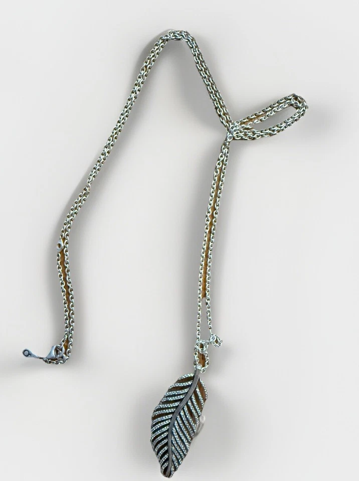 Pendientes y collar de circonita cúbica PANDORA RETIRADO Light as a Feather. ¡¡Juego con caja!! Por favor lea Foto 4 de 4