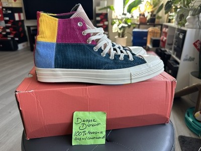 OFFSPRING X Converse Chuck Taylor All-Star 70s Hi ''CORDUROY'' Patchwork - SIZE 11