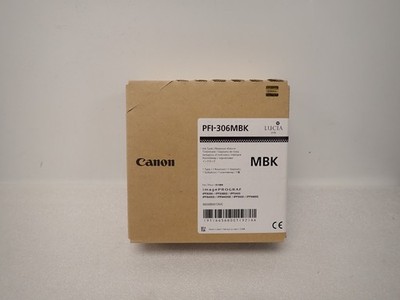 Canon PFI-306MBK Matte black Ink Cartridge Genuine-FREE SHIPPING