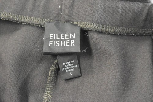 Eileen Fisher Womens Pants Size S Brown Solid Straight Leg Slacks Rayon - Picture 4 of 5