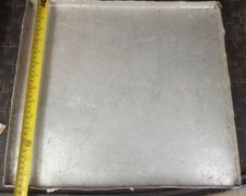Beehive inner lid or base, Aluminium hand made. 14"x16" 38x41cm approx Super?