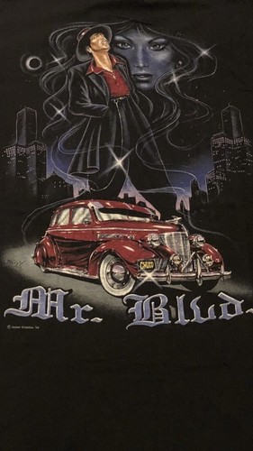 Vintage Barrio Street Wear Aztlan Graphics 1996 Mr. Blvd Shirt XL Black New! - Picture 3 of 6