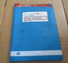 Used Genuine Audi  V8 Workshop Manual 1989 - 1994 Running Gear