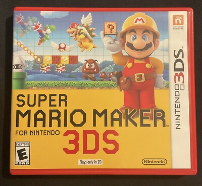 Super Mario Maker 3DS CIB