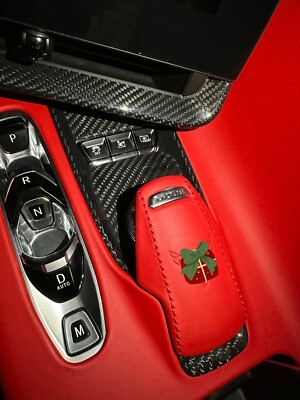 Real Carbon Transmission Control Overlay For Corvette C8 Stingray Z06 Z51 20-25