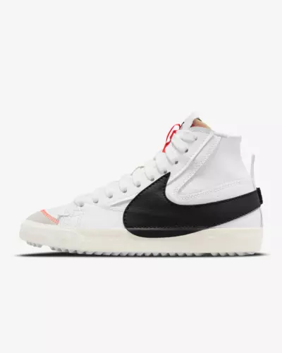 NIKE BLAZER MID 77 JUMBO WHITE BLACK MENS size new in box dd3111 100