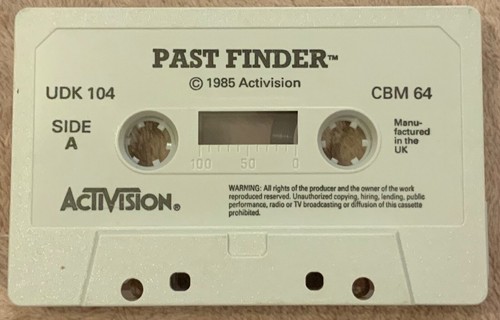 Pastfinder Spiel Commodore 64 C64 Cassette Datasette Activision 1985 Lubar - Bild 6 von 7