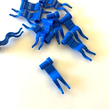 10 per lot NEW LEGO Bright Blue ("Blue") Streamers (4495/449523) flag