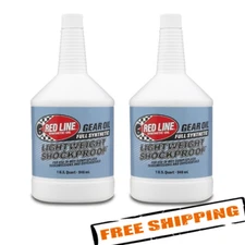 Red Line Oil 58404 Lightweight ShockProof - Set of 2 Quart Bottles