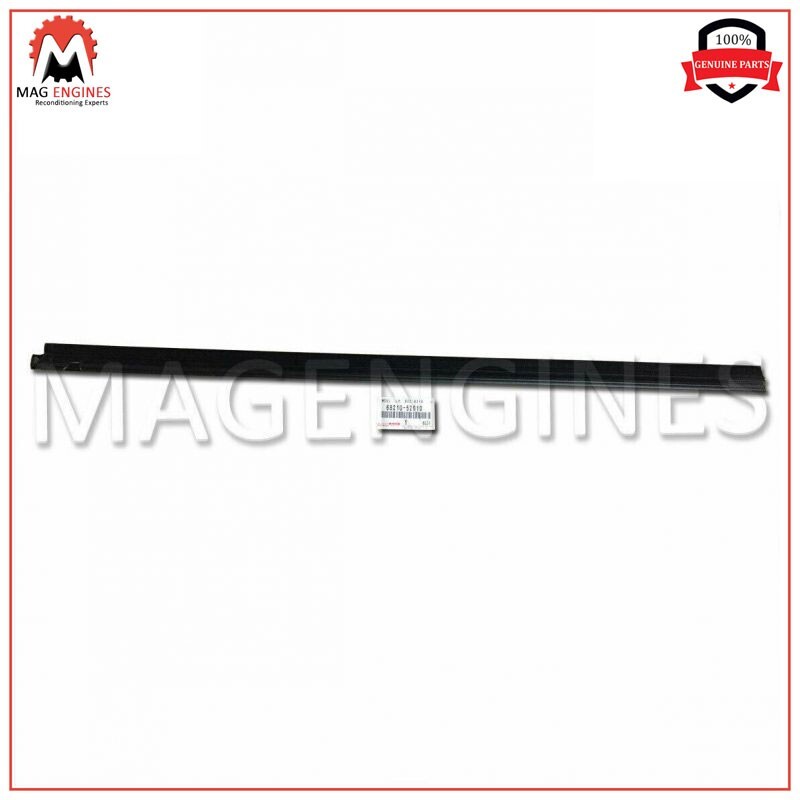 68210-52010 GENUINE OEM FRONT DOOR GLASS WEATHERSTRIP ASSY, LH