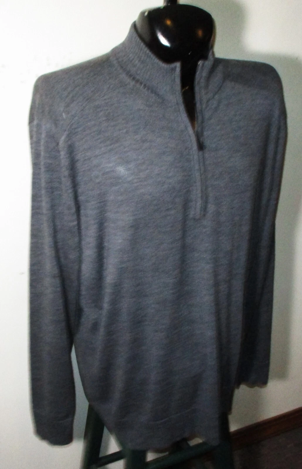 smartwool thin merino wool 1/2 zip long sleeve sweater