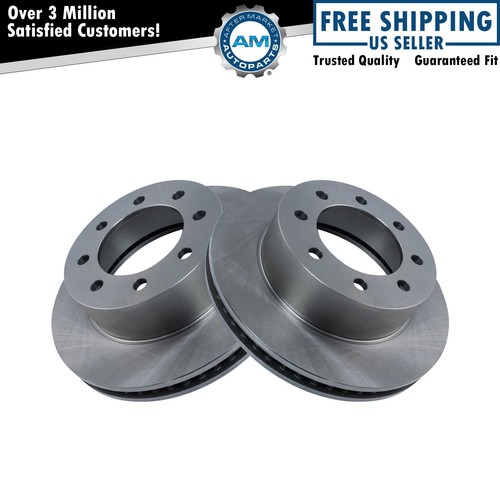 Front Brake Rotors Pair Set of 2 for Ram 1500 Mega Cab 2500 3500 8 Lug