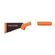 Hogue HO08742 Stock Less Lethal Orange Overmolded Shotgun Stock with Forend...