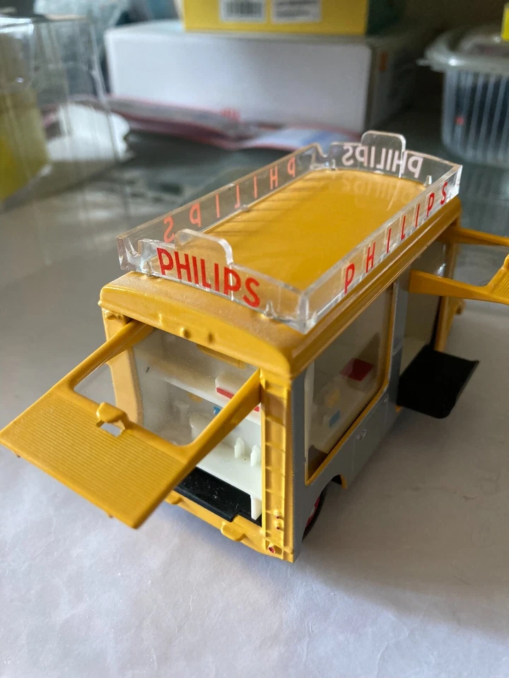 OCCASION 1/43 DAN-TOYS CAMIONNETTE CITROEN "PHILIPS" DAN 001 - Photo 4/4