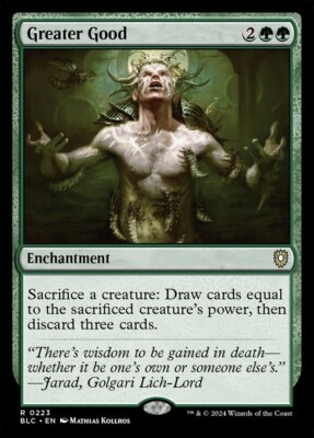 Greater Good - Commander Bloomburrow BLC 223 - EN NM - MTG Magic