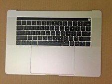 661-06378 Macbook Pro A1707 2016-2017 15" Silver Touch Bar Top Case Assembly
