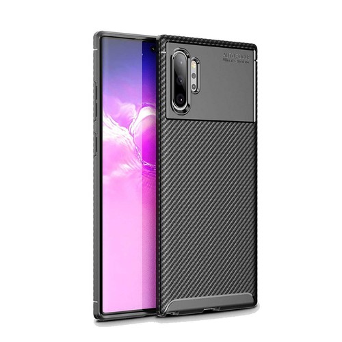 For Samsung Galaxy Note 10+ Plus 5G Clear Black Armour Shockproof Gel Phone Case - 第 6/7 張圖片