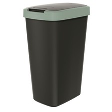 Poubelle de tri ? clapet corbeilles 4 couleurs aux choix plastique robuste.