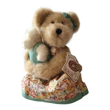 Boyds Bear Plush Momma Macbearsley & Baby Tags Special Edition #82515 Set
