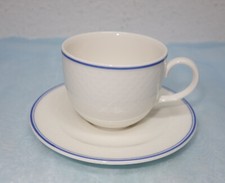 Villeroy & Boch Espressotasse, Mokkatasse + Untertasse - TIPO BLUE - Rarität