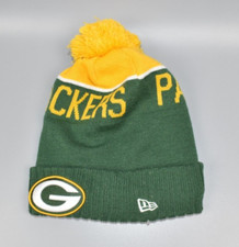 Green Bay Packers New Era Winter Beanie Pom Cap Hat