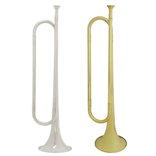 B Flat Bugle Portable Scout Bugle for Cavalry Stage Performance