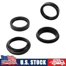 4pcs Fork Oil Seal Dust Wiper Seals Kit Set for Honda CMX250C Rebel 1985-2013