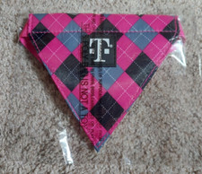 T-Mobile Tuesdays Pet Bandana Dog Cat Collar SMALL Animal 5" PINK SEALED