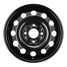 Ford Ys4z-1007-ha Genuine Oem 02-04 Focus 14 X 5.5 4 Lug Black Steel Wheel Rim