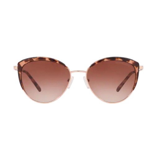 Occhiali da Sole Donna Michael Kors Key Biscayne 1046 110813 Oro a Gatto  Marrone | eBay