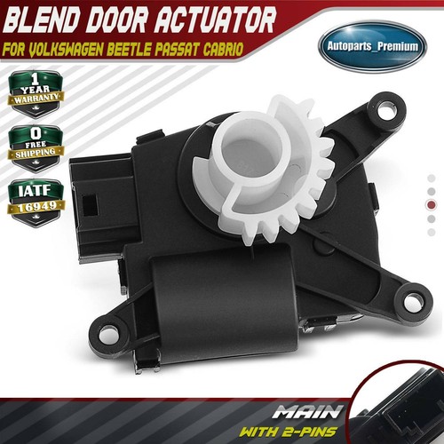 Heater Blend Door Actuator Recirculation for VW Beetle Passat 1218