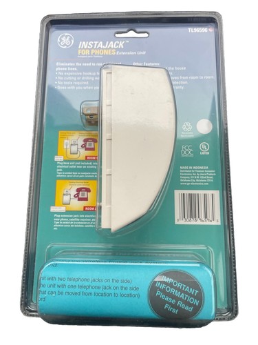 GE INSTAJACK for Phones Extension Unit New - Zdjęcie 2 z 2