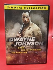 Dwayne Johnson 3-Movie Collection DVD Doom/The Scorpion King/The Rundown