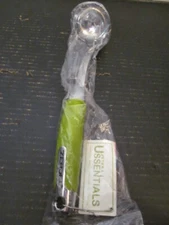 Zeroll Ussentials Stainless Steel Sauce Spoon, Green Handle