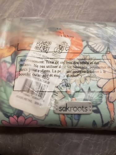 SAKROOTS ARTIST CIRCLE AQUA IN BLOOM FLORAL WRISTLET SMARTPHONE NEW SEALED - Picture 2 of 9