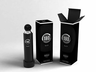 MIRAGE BRANDS - 180 DEGREES BLACK (FOR MEN 3.4 0Z / 100 ML)